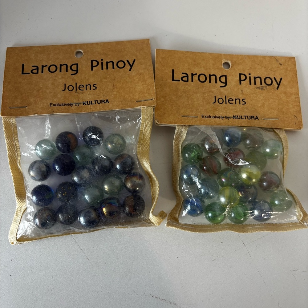Two Unopened packages of Laron Pinoy Marbles